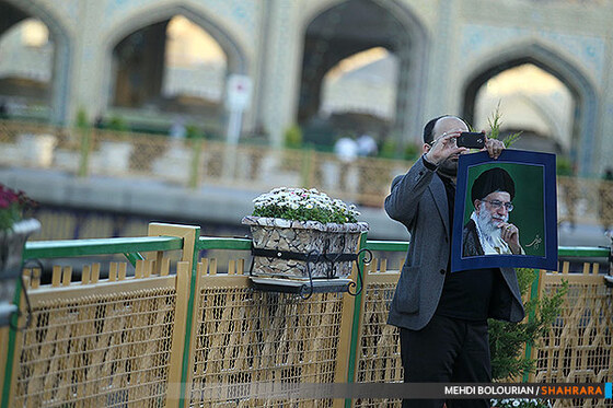 تجمع اعتراض آمیز  در هتک حرمت به بقعه حجربن عدی