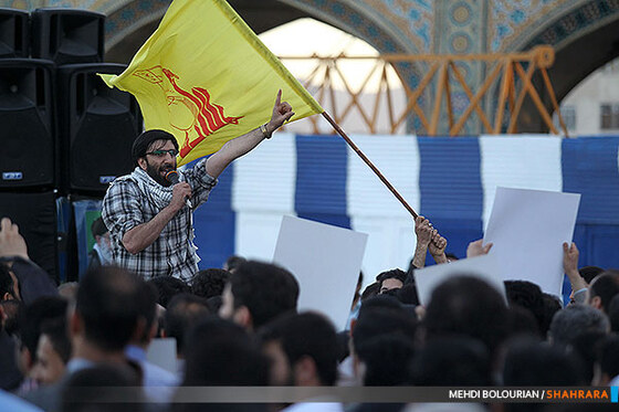 تجمع اعتراض آمیز  در هتک حرمت به بقعه حجربن عدی