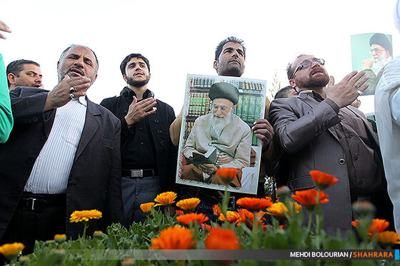 تجمع اعتراض آمیز  در هتک حرمت به بقعه حجربن عدی