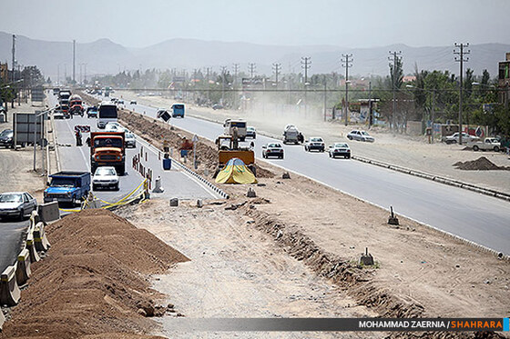 بهسازی مسیر آرامگاه فردوسی