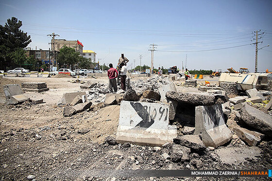 بهسازی مسیر آرامگاه فردوسی