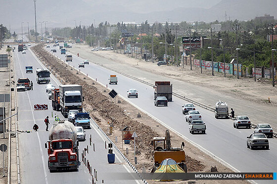 بهسازی مسیر آرامگاه فردوسی