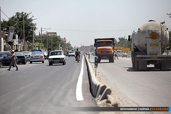 بهسازی مسیر آرامگاه فردوسی