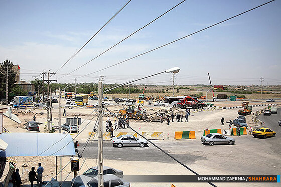 بهسازی مسیر آرامگاه فردوسی