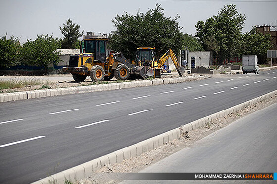 بهسازی مسیر آرامگاه فردوسی