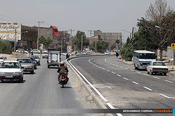 بهسازی مسیر آرامگاه فردوسی