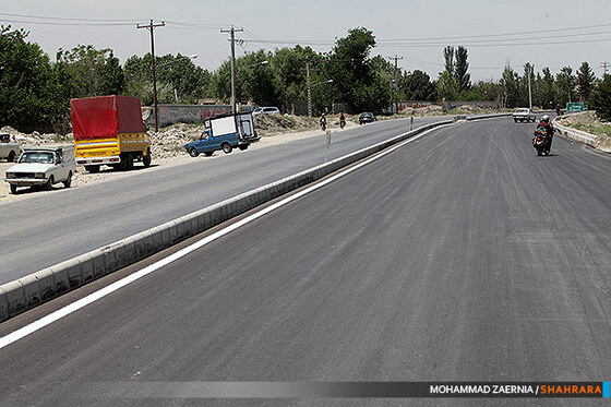بهسازی مسیر آرامگاه فردوسی