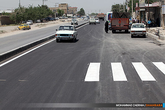 بهسازی مسیر آرامگاه فردوسی