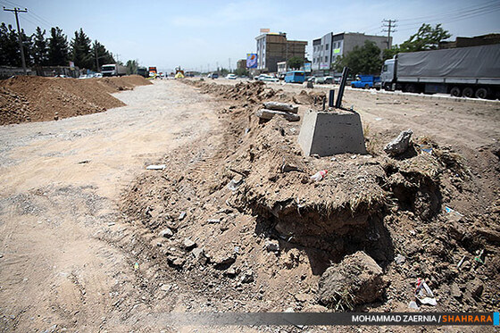 بهسازی مسیر آرامگاه فردوسی