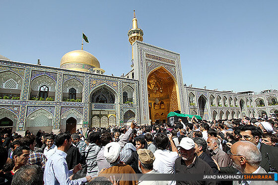 تشییع پیکر آیت الله زنجانی