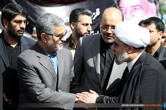 تشییع پیکر آیت الله زنجانی