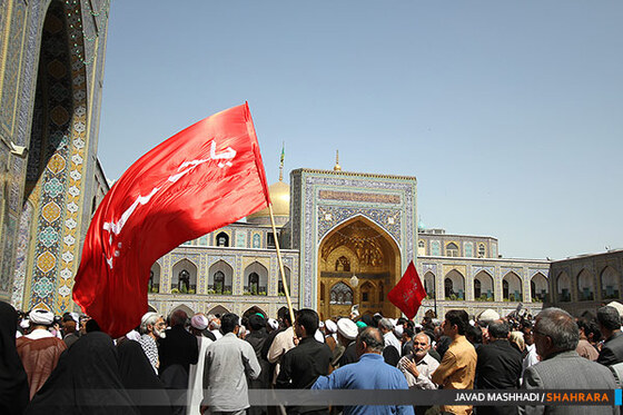 تشییع پیکر آیت الله زنجانی