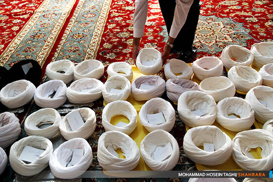 مراسم عمامه گذاری طلاب دانشگاه علوم اسلامی رضوی 