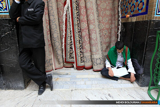 مراسم معنوی اعتکاف