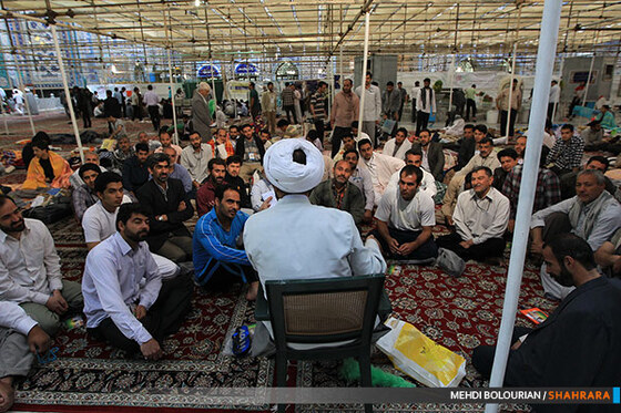 مراسم معنوی اعتکاف