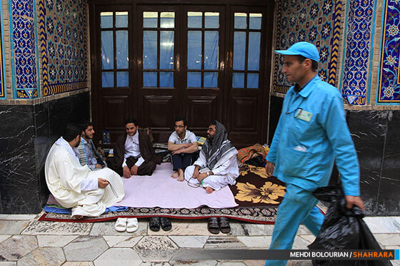 مراسم معنوی اعتکاف