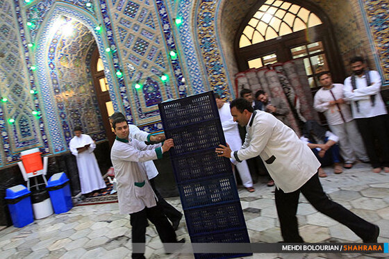 مراسم معنوی اعتکاف