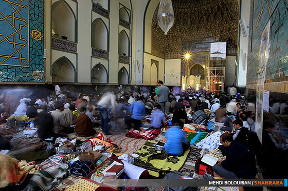 مراسم معنوی اعتکاف