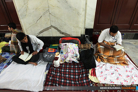 مراسم معنوی اعتکاف