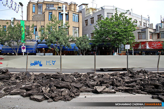 عملیات اجرایی فاز دوم خط یکBRT مشهد