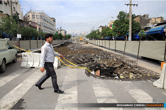 عملیات اجرایی فاز دوم خط یکBRT مشهد