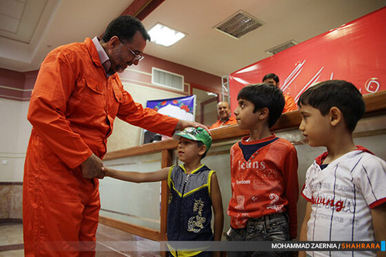 دیدار شهردار با خادمان پاکیزگی شهر