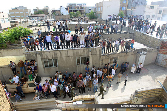 آتش سوزی گسترده کاروانسرای شاهرودی ها