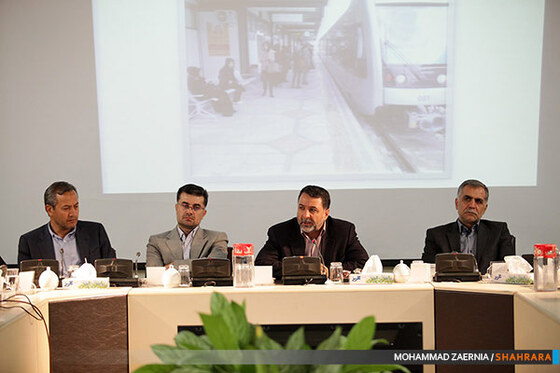 مراسم معارفه مدیرعامل شرکت بهره برداری قطارشهری