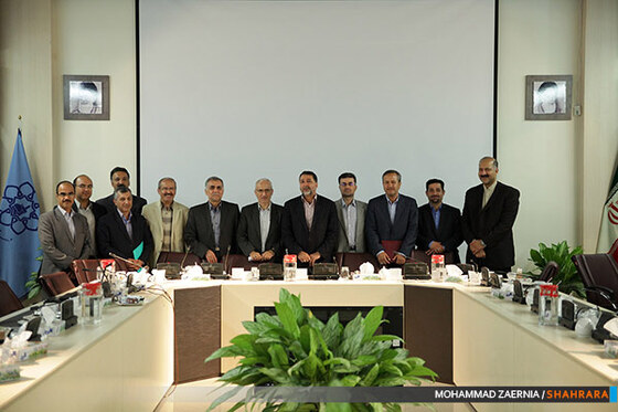 مراسم معارفه مدیرعامل شرکت بهره برداری قطارشهری