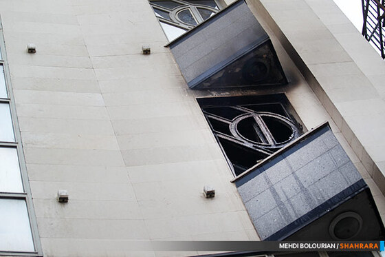 آتش سوزی هتل خیابان امام رضا(ع)