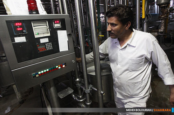 کارخانه تولید محصولات لبنی