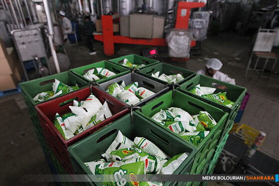 کارخانه تولید محصولات لبنی