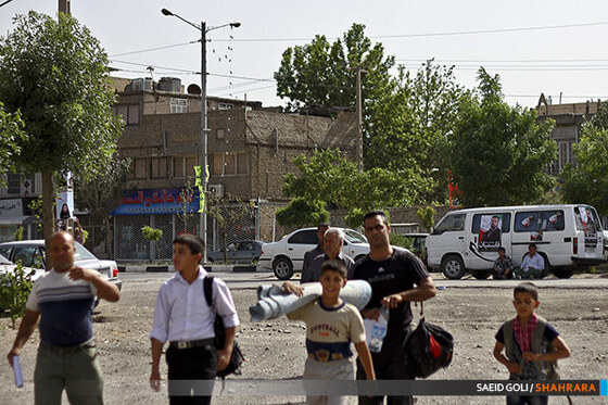 در حاشیه مسابقات کشتی چوخه توس