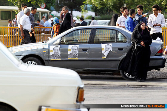 سخنرانی انتخاباتی قالیباف در جمع مردم مشهد