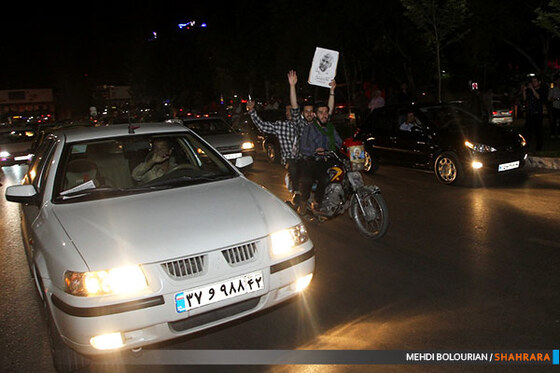 تجمع انتخاباتی حامیان کاندیداهای ریاست جمهوری