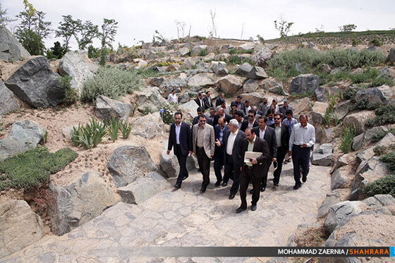 افتتاح باغ گیاه شناسی مشهد