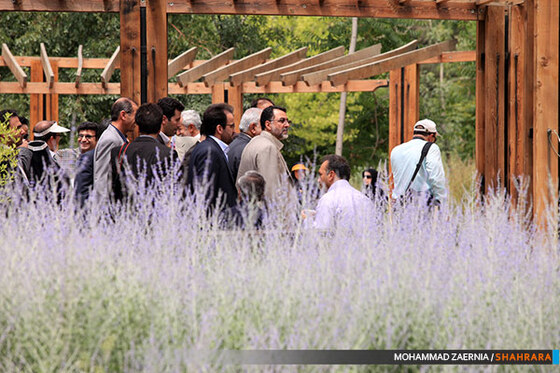 افتتاح باغ گیاه شناسی مشهد