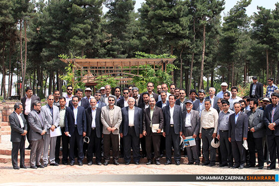 افتتاح باغ گیاه شناسی مشهد