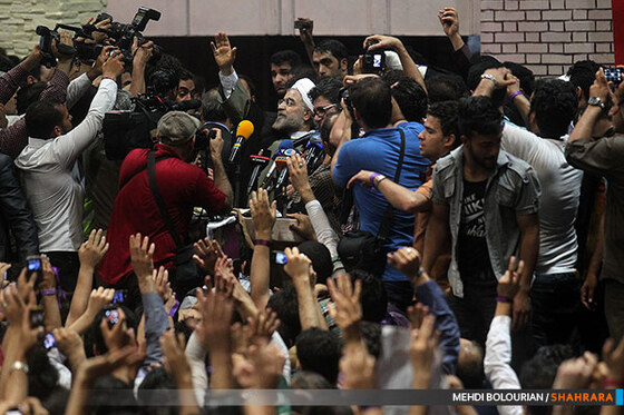 سفر انتخاباتی حسن روحانی به مشهد