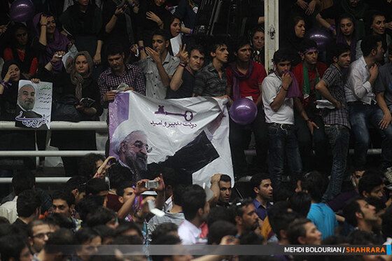 سفر انتخاباتی حسن روحانی به مشهد