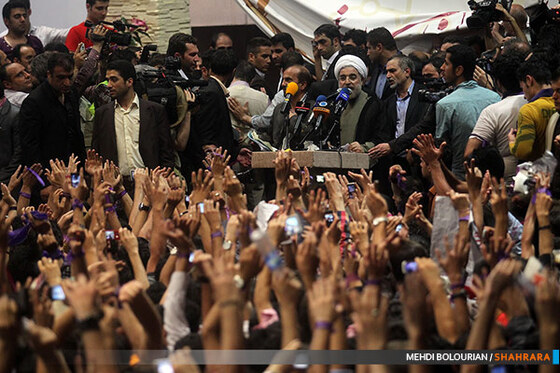 سفر انتخاباتی حسن روحانی به مشهد