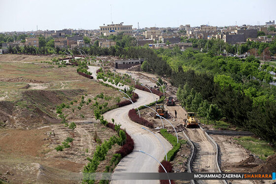 پروژه بوستان بهار در منطقه سه