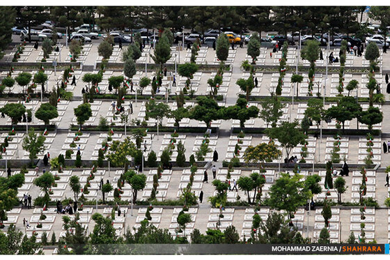 تصاویر هوایی مراسم "چراغ برات"