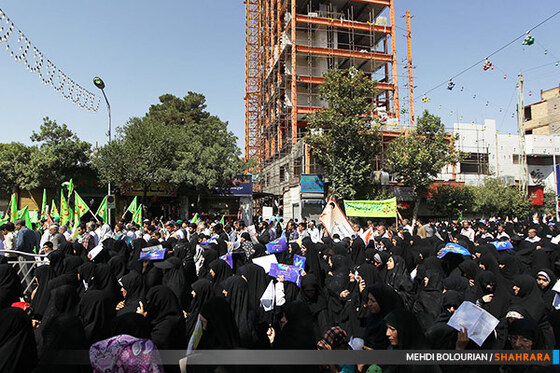  اجتماع بزرگ منتظران حضور