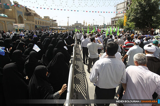  اجتماع بزرگ منتظران حضور