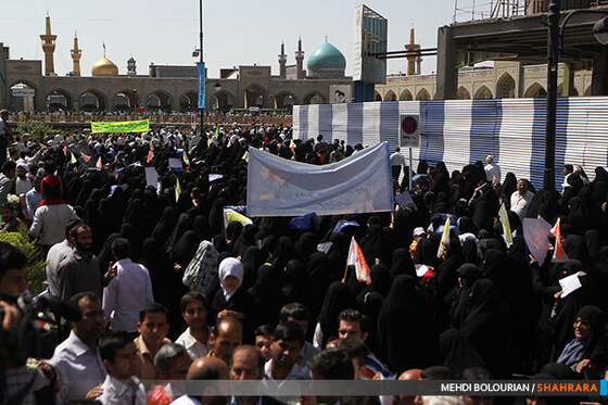  اجتماع بزرگ منتظران حضور