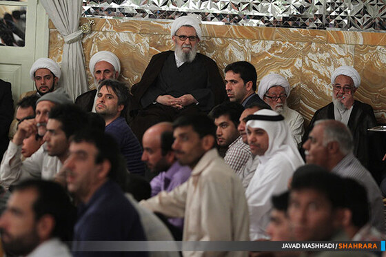 جشن نیمه شعبان در حرم رضوی