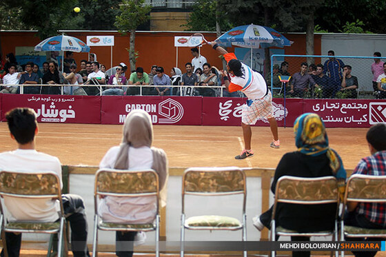 مسابقه فینال تنیس قهرمانی کشور