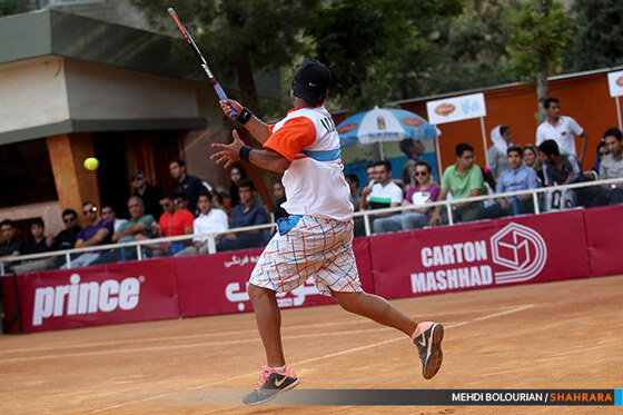 مسابقه فینال تنیس قهرمانی کشور