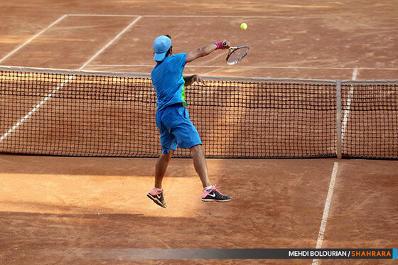 مسابقه فینال تنیس قهرمانی کشور